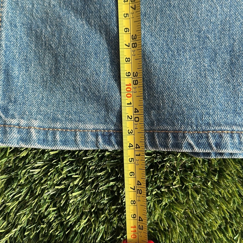 Reformation Darla Ultra High Rise Denim Maxi Skirt Size 30 new with tags - Picture 6 of 8